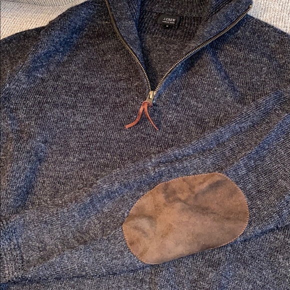 J.Crew - ‘Rugged Merino Wool’ - SLIM-FIT Quarter-Zip Sweater - Picture 4 of 10